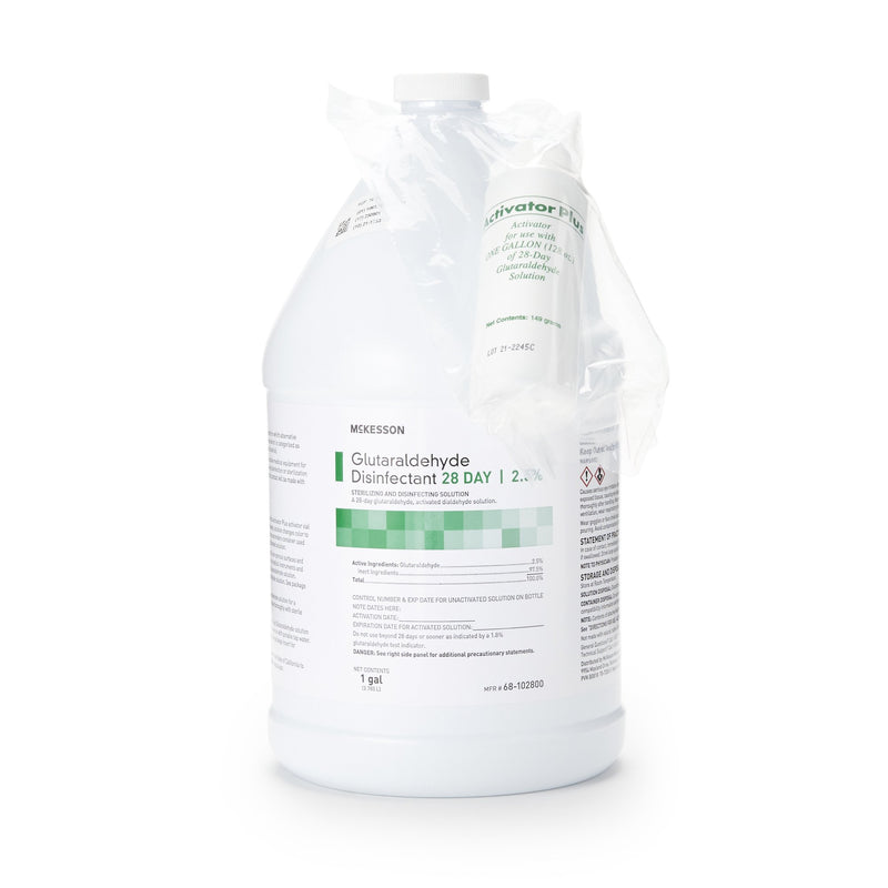 McKesson Glutaraldehyde High Level Disinfectant, 1 gal Jug