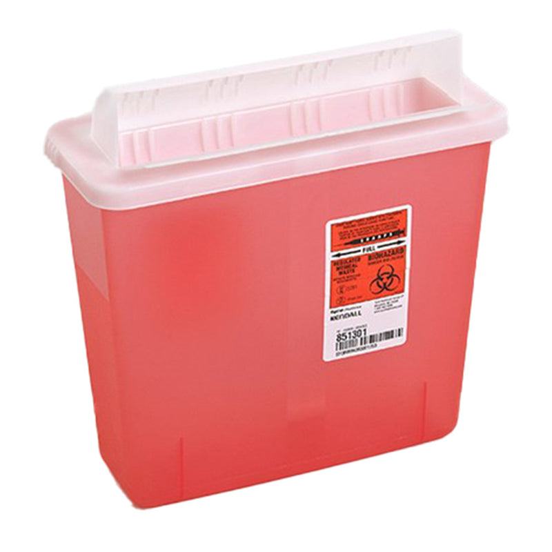 In-Room™ Multi-purpose Sharps Container, 1-1/4 Gallon, 11 x 10¾ x 4¾ Inch