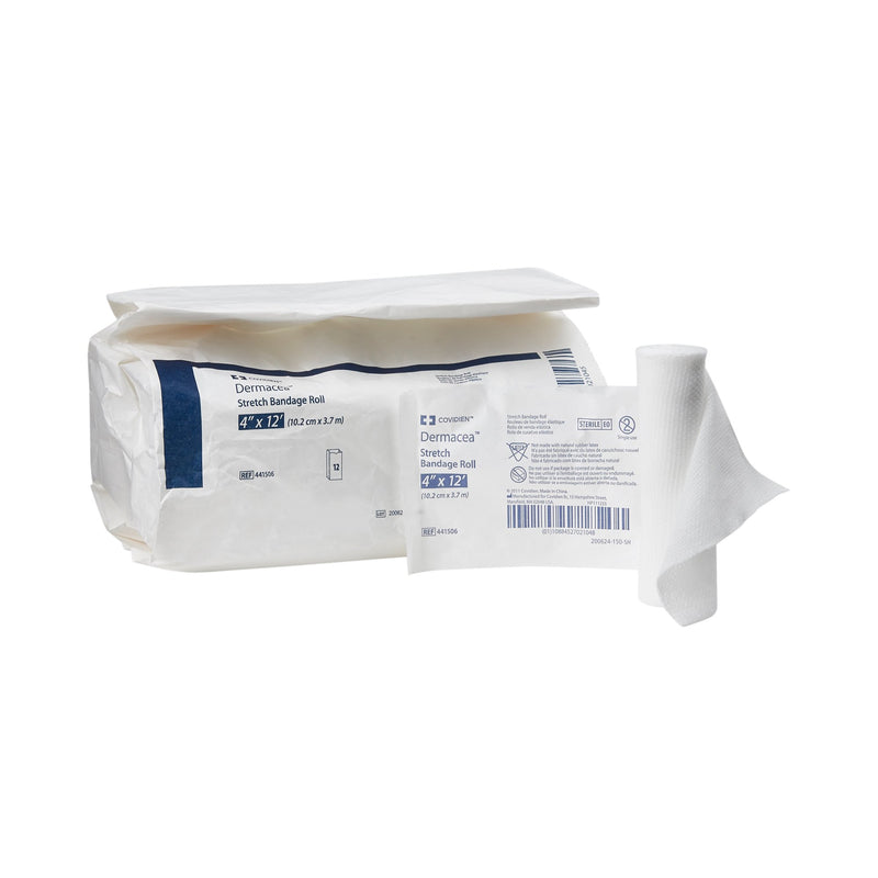 Dermacea™ Sterile Conforming Bandage, 4 Inch x 4-1/10 Yard, 1-Ply