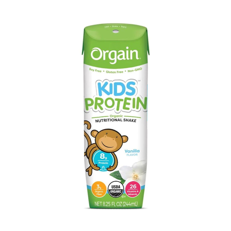 Orgain® Kids® Protein Organic Nutritional Shake, Vanilla, 8.25-ounce carton