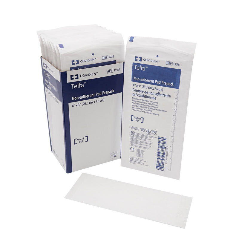 Telfa™ Ouchless Nonadherent Dressing, 3 x 8 Inch