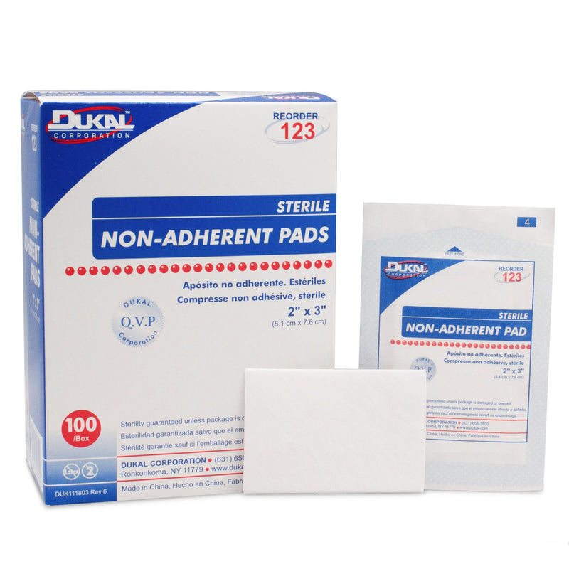 Dukal™ Nonadherent Dressing, 2 x 3 Inch