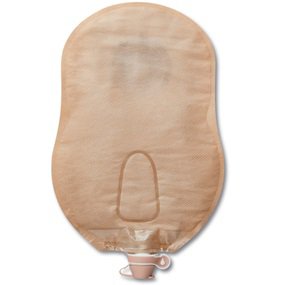 Premier™ One-Piece Drainable Ultra Clear Urostomy Pouch, 9 Inch Length, 1-3/8 Inch Stoma