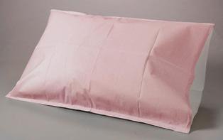 Fabri-Cel® Mauve Tissue / Polyethylene Pillowcase, 21 x 30 Inch