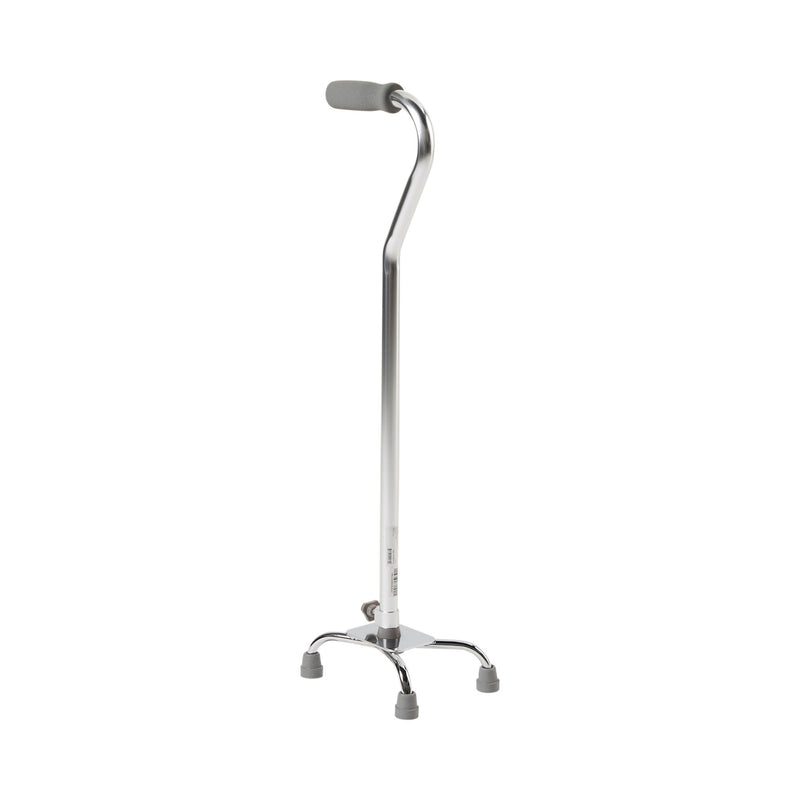 McKesson Offset Quad Cane, Chrome