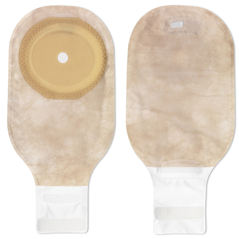 Premier™ One-Piece Drainable Beige Filtered Ostomy Pouch, 12 Inch Length, 2½ to 3 Inch Stoma