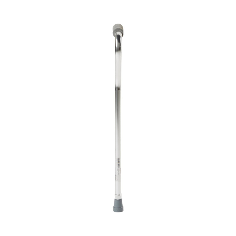 McKesson Aluminum Silver Offset Cane, 30 – 39 Inch Height