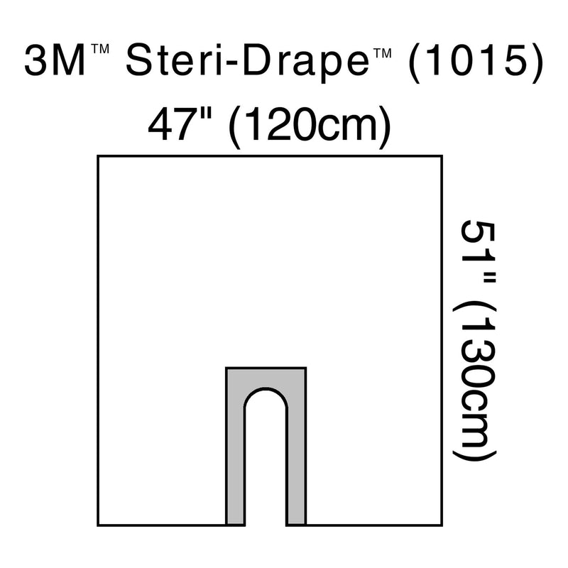 3M™ Steri-Drape™ Sterile Orthopedic U-Drape, 47 x 51 Inch