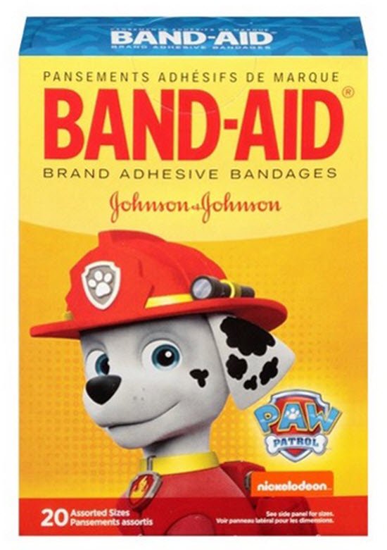 Band-Aid® Kid Design (Paw Patrol) Adhesive Strip, Assorted Sizes