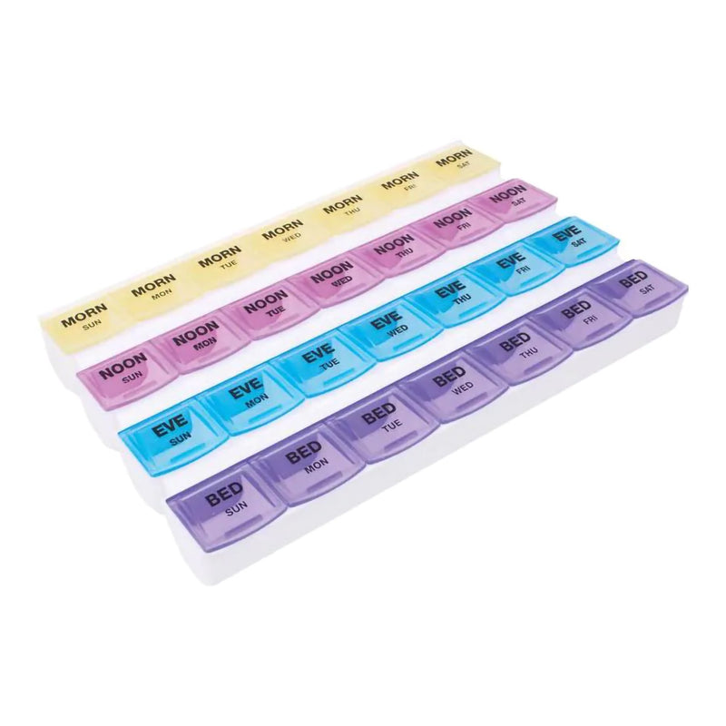 Mediplanner® 7-Day, Four Times a Day Pill Organizer