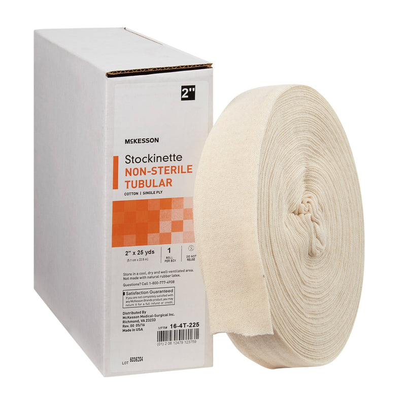 McKesson Beige Cotton Tubular Stockinette, 2 Inch x 25 Yard