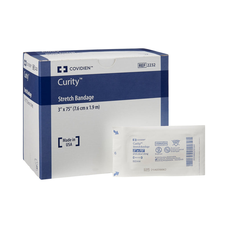 Curity™ Sterile Conforming Bandage, 3 x 75 Inch, 1-Ply