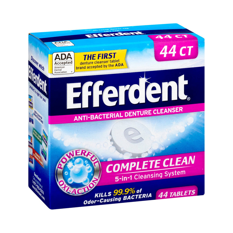 Efferdent® Denture Cleaner, 44 Tablets per Box