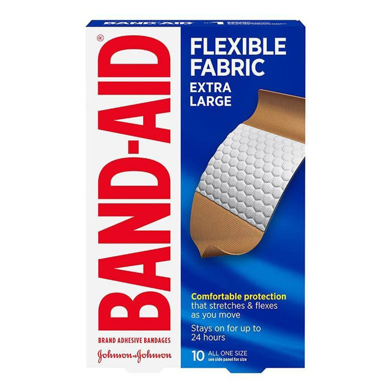 Band-Aid® Flexible Fabric Adhesive Strip, 1-3/4 x 4 Inch