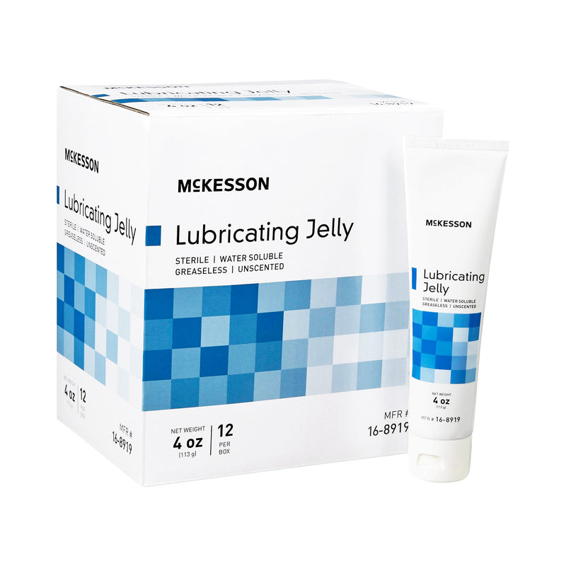 McKesson Lubricating Jelly, 4-ounce Tube