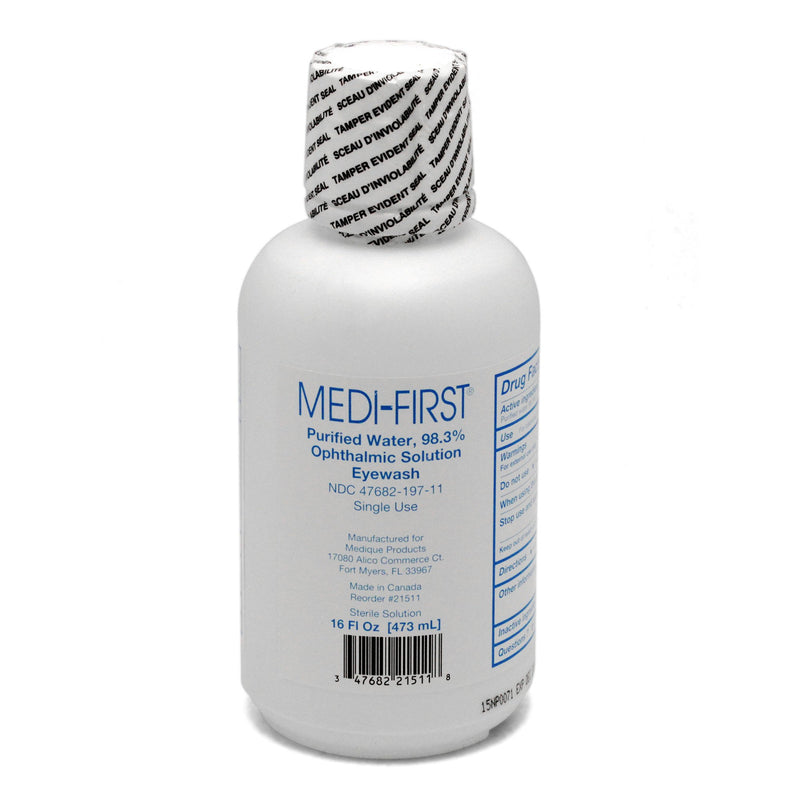 Medi-First® Ophthalmic Solution Eyewash, 16 oz.