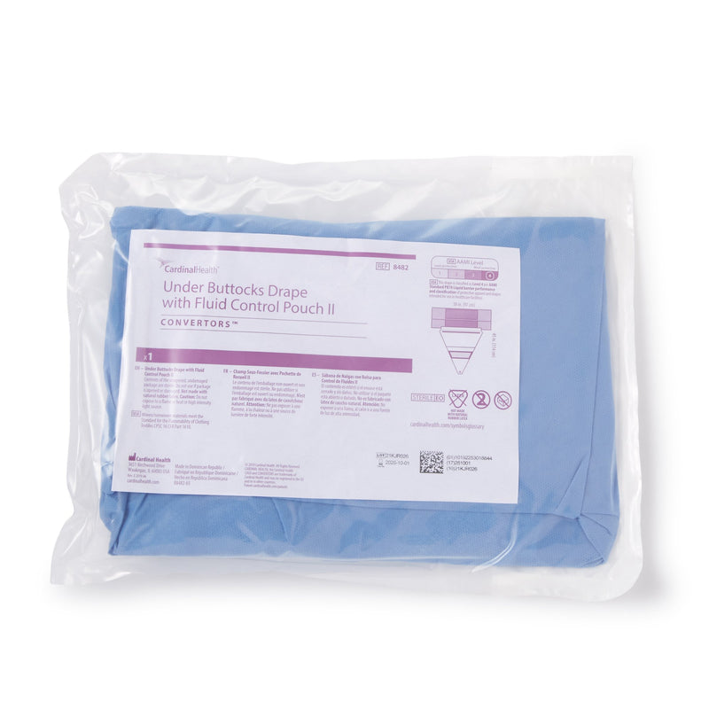 Cardinal Health™ Sterile Under Buttocks Obstetrics / Gynecology Drape, 38 x 27 x 45 Inch