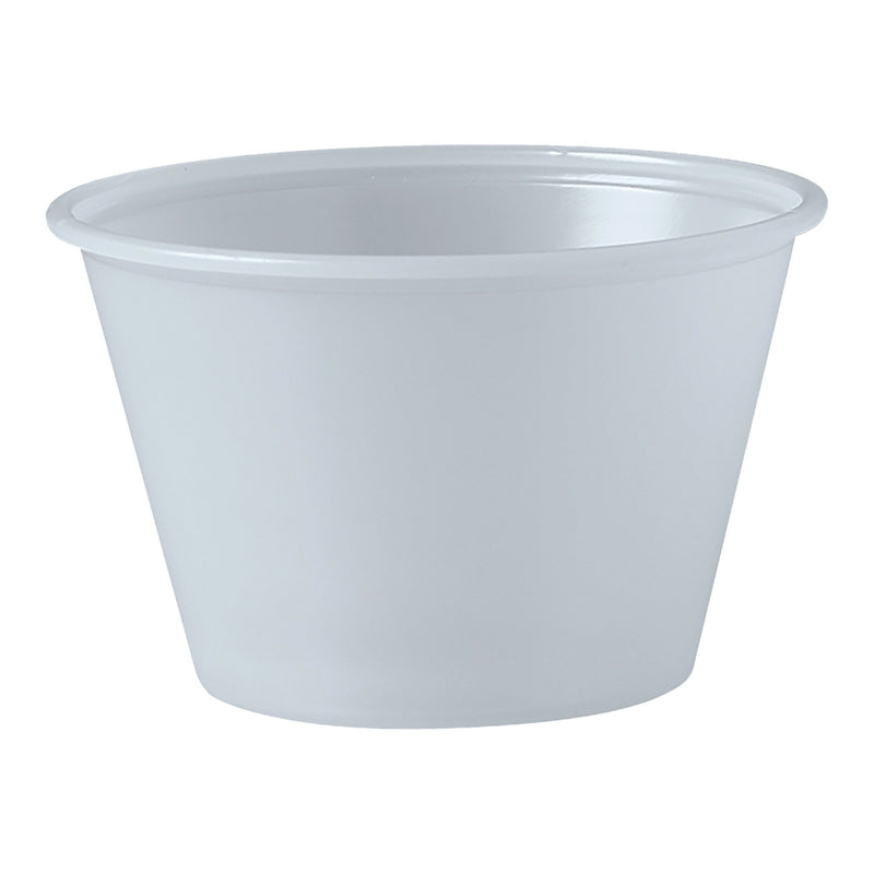 Solo® Polystyrene Soufflé Cup, 4 oz.