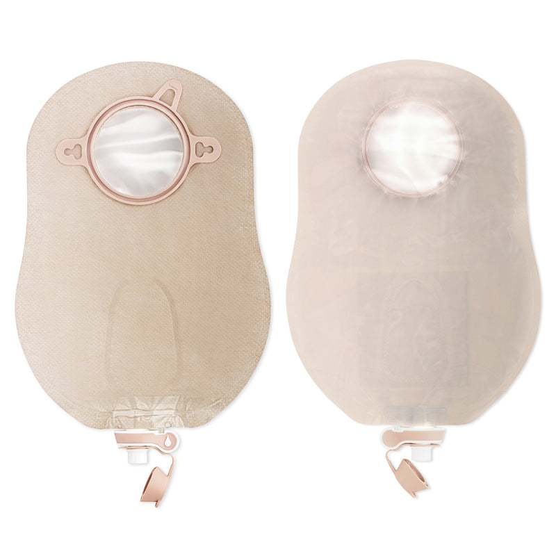 New Image™ Two-Piece Ultra Clear Urostomy Pouch, 9 Inch Length, 2¼ Inch Stoma