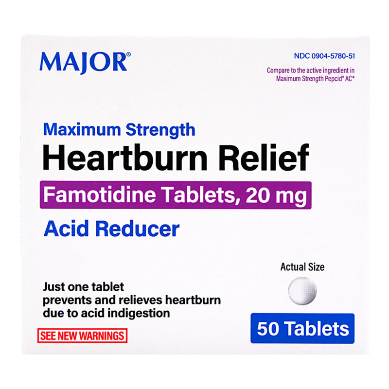 Major® Famotidine Antacid, Maximum Strength