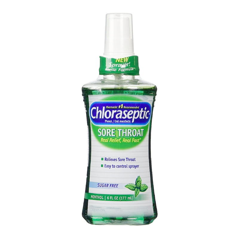 Chloraseptic® Phenol Sore Throat Relief, 6-ounce Spray Bottle