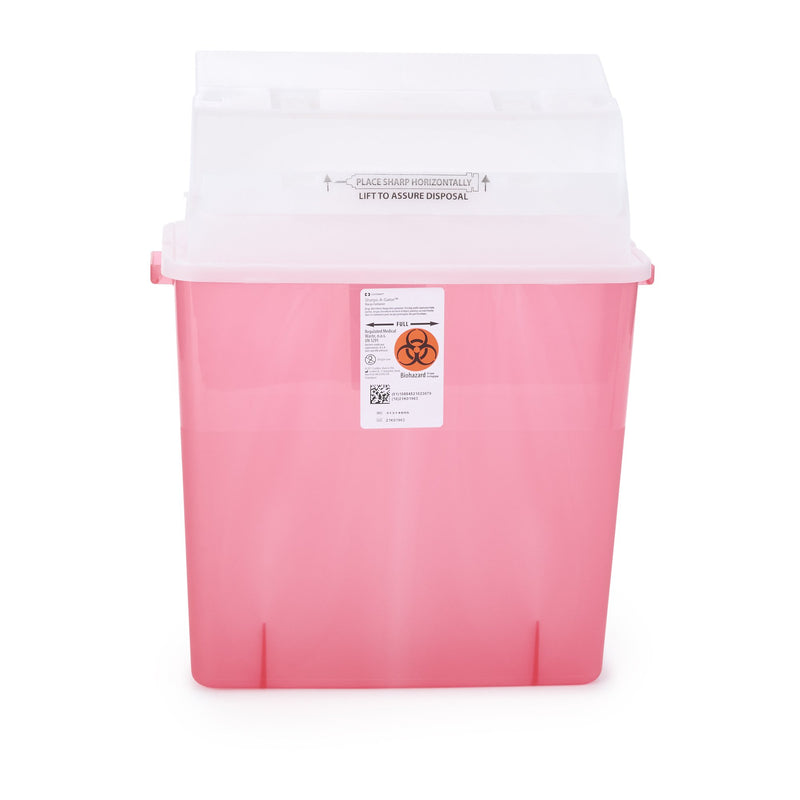 Sharps-A-Gator™ Multi-purpose Sharps Container, 3 Gallon, 20½ x 14 x 6 Inch