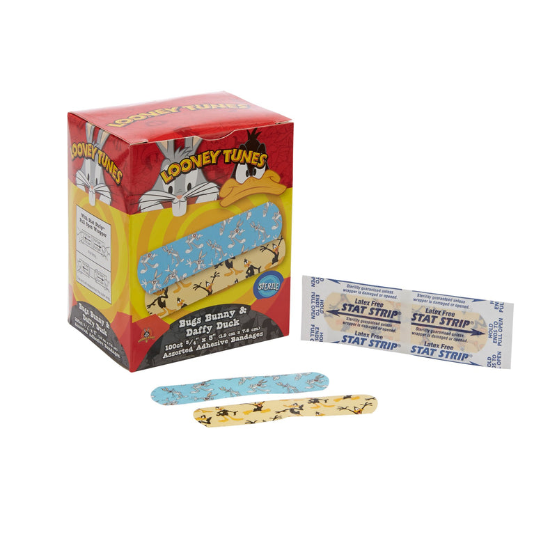 Looney Tunes™ Stat Strip® Adhesive Strip, 3/4 x 3 Inch