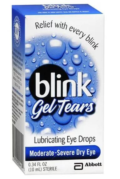 blink geltears® Lubricating Eye Drops Moderate-Severe Dry Eye